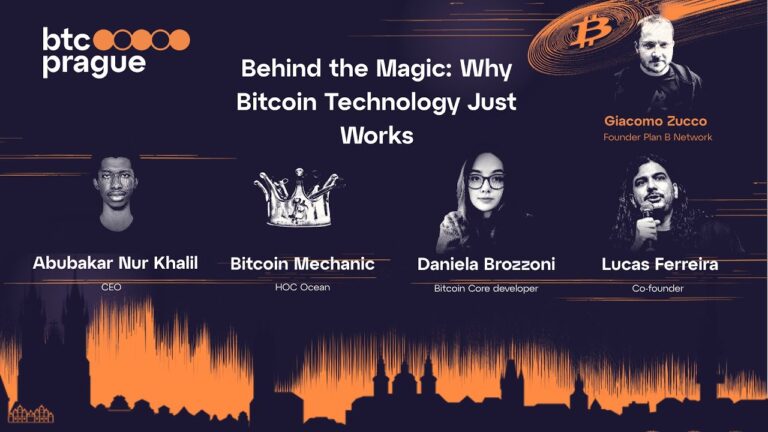 Photo Behind the Magic: Why Bitcoin Technology Just Works | BTC Prague 2025 Panel