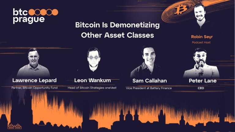 Photo Bitcoin Is Demonetizing Other Asset Classes | BTC Prague 2025 Panel
