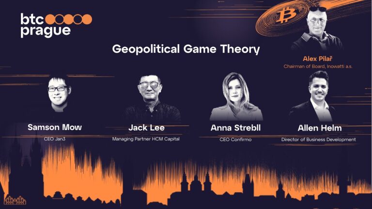 Photo Geopolitical Game Theory | BTC Prague 2025 Panel