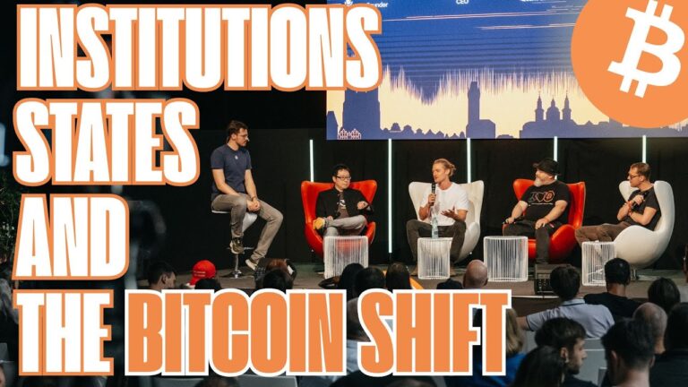 Photo Institutions, States & the Bitcoin Shift | BTC Prague 2025 Panel