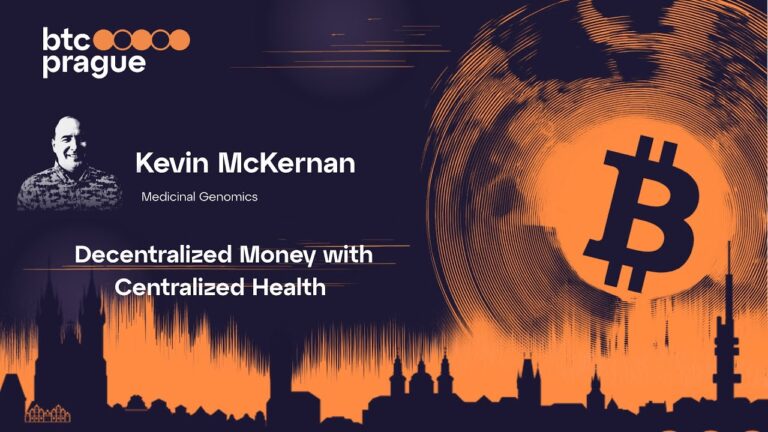 Photo Kevin McKernan – Decentralized Money with Centralized Health | BTC Prague 2025 Keynote