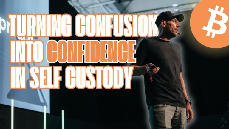 Photo Milan Kolar – Turning Confusion into Confidence in Self-Custody